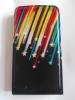 Кожен калъф Flip тефтер за Nokia Lumia 625 - цветна дъга