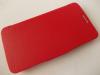 Кожен калъф Flip Cover тип тефтер за LG Optimus G2 / LG G2 - червен