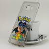 Твърд гръб за Samsung Galaxy A3 2016 A310 - сив прозрачен / Pokemon Team