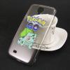 Твърд гръб за Samsung Galaxy S4 I9500 / Samsung S4 I9505 / Samsung S4 i9515 - прозрачен / Pokemon / динозавър