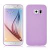 Ултра тънък силиконов калъф / гръб / TPU Ultra Thin Candy Case за Samsung Galaxy S6 G920 - лилав / мат
