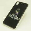 Силиконов калъф / гръб / TPU за HTC Desire 825 - черен / Real Madrid