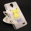 Силиконов калъф / гръб / TPU за Lenovo A536 - прозрачен / Pokemon / Pikachu / мат