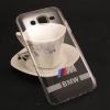 Твърд гръб за Samsung Galaxy J5 J500 - прозрачен / BMW