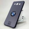 Ултра тънък силиконов калъф / гръб / TPU Ultra Thin за Samsung Galaxy J3 / J3 2016 J320 - BMW / карбон / сив