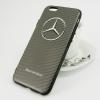 Луксозен твърд гръб за Apple iPhone 7 - Mercedes - Benz / черно с бяло