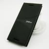 Кожен калъф Flip тефтер New Face за HTC One M9 - черен
