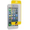Стъклен скрийн протектор / Tempered Glass Protection Screen / за дисплей на Apple iPhone 5 / iPhone 5S / iPhone 5C - жълт