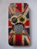 Силиконов калъф / гръб / TPU за Apple iPhone 5 / iPhone 5S - Retro Union Jack Flag / Pirate Owl Pattern