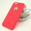 Луксозен силиконов калъф / гръб / TPU OU case lovely fruit за Apple iPhone 6 / iPhone 6S - червен