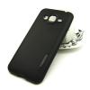 Силиконов калъф / гръб / TPU MOTOMO за Samsung Galaxy J3 / J3 2016 J320 - черен / релефен