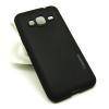 Силиконов калъф / гръб / TPU MOTOMO за Samsung Galaxy J3 / J3 2016 J320 - черен / релефен
