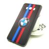 Силиконов калъф / гръб / TPU за Samsung Galaxy J3 / Galaxy J3 2016 J320 - BMW / черен / цветни кантове