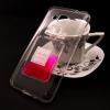 Луксозен силиконов калъф / гръб / TPU 3D за Samsung Galaxy J5 J500 - прозрачен / парфюм / розови сърца