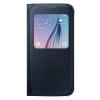 Оригинален кожен калъф Flip Cover S-View / EF-CG920PBE за Samsung Galaxy S6 G920 - син 