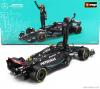 Метална кола Mercedes-AMG F1 W14 E Performance Team Mercedes-AMG Petronas Formula One Team Lewis Hamilton Season 2023 with standing pilot figure - Bburago 1:24