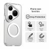 Удароустойчив калъф / кейс със MagSafe за Huawei Pura 80 Pro / Pura 80 Ultra – Прозрачен гръб