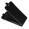 Кожен калъф Flip тефтер Flexi със силиконов гръб за Huawei P10 Plus - черен
