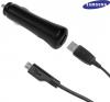 Оригинално USB зарядно за кола Samsung 12V ECA-U20CBE - Samsung Galaxy S3 i9300, Galaxy Note 2 N7100, Samsung S4 i9505, S7710, i9105, Samsung Galaxy S5, i8190 S3 Mini, S7562, i9082 Grand, i9192, S7500, i9070, S6310, S6312, i8750, S5690, i9190 S4 mini,