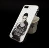 Силиконов калъф / гръб / TPU за Apple iPhone 6 / iPhone 6S - Cool Girl / черно-бял