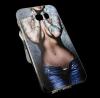 Силиконов калъф / гръб / TPU за Samsung Galaxy S6 G920 - Tattoo Girl / момиче с дънки