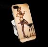 Силиконов калъф / гръб / TPU за Apple iPhone 6 / iPhone 6S - Erotic Girl