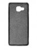 Луксозен силиконов калъф / гръб / TPU за Huawei Y5 2 / Y5 II / Y6 II Compact - тъмно сив / брокат