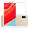 3D full cover Tempered glass screen protector Xiaomi Mi A2 / Mi 6X / Извит стъклен скрийн протектор Xiaomi Mi A2 / Mi 6X - бял