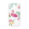 Силиконов калъф / гръб / TPU за Samsung Galaxy A6 Plus 2018 - прозрачен / summer flamingo