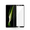 Оригинален извит стъклен протектор /3D full cover Tempered glass screen protector / за Huawei Mate 10 Pro - черен