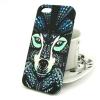 Силиконов калъф / гръб / TPU за Apple iPhone 7 - син вълк