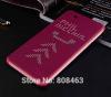 Луксозен калъф със силиконов капак / Dot View за HTC Desire 628 - лилав