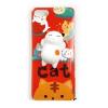 Луксозен силиконов калъф / гръб / TPU 4D Squishy за Apple iPhone 7 / iPhone 8 - червен / Cat