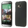 Силиконов калъф / гръб / ТПУ за HTC One M8 - черем / мат