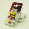 Луксозен ултра тънък силиконов калъф / гръб / TPU Ultra Thin за Samsung Galaxy J5 J500 - Minion / Messi