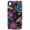 Силиконов калъф / гръб / TPU за Sony Xperia M4 / M4 Aqua - цветен / Colorful Pattern