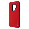 Луксозен силиконов калъф / гръб / TPU Roar Mil Grade Hybrid Case за Samsung Galaxy S9 Plus G965 - червен