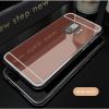 Луксозен силиконов калъф / гръб / TPU за Samsung Galaxy S9 G960 - Rose Gold / огледален