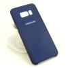 Луксозен твърд гръб за Samsung Galaxy S8 G950 - тъмно син