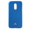 Луксозен силиконов калъф / гръб / TPU Mercury GOOSPERY Jelly Case за Nokia 8 2017 - син