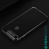 Луксозен гръб TOTU Design Sparkling Series за Apple iPhone 7 Plus / iPhone 8 Plus- прозрачен / черен кант