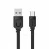 Оригинален USB кабел USAMS за зареждане и пренос на данни за за Micro (Android) - черен
