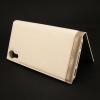 Кожен калъф Flip тефтер New Face за HTC Desire 825 - бял