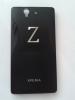 Луксозен заден предпазен твърд гръб / капак /  за Sony Xperia Z L36h - черен
