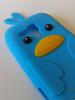 Силиконов гръб / калъф / TPU 3D за Samsung Galaxy S Duos S7562 - син / Angry Bird