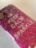 Силиконов калъф / гръб / TPU за Samsung Galaxy Ace S5830 - Keep Calm and Sparkle