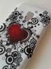 Силиконов калъф / гръб / TPU за Samsung Galaxy Ace 2 I8160 - Red Heart