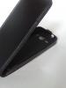 Кожен калъф Flip тефтер със силиконов гръб за Samsung G3500 Galaxy Core Plus - черен