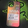 Луксозен неонов твърд гръб / case / за Samsung A34 - NASA