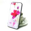 Силиконов калъф / гръб / TPU за Samsung Galaxy J3 2017 J330 - бял / цветя